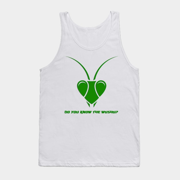 Do You Know The Wushu? Tank Top by TheImmortalRedFox